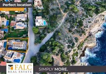 Chalet in erster Meereslinie mit Lizenz zur Erweiterung zum Luxusdomizil im Naturpark Mondragó