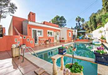 Exklusives Chalet mit Meerblick und mediterranem Garten in Costa de la Calma