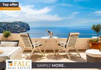 Lichtdurchflutetes Penthouse mit beeindruckendem Meerblick in Puerto Andratx