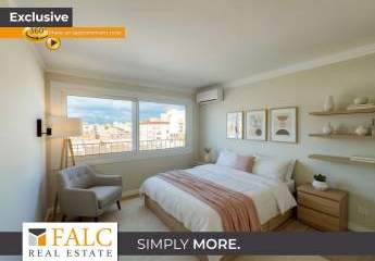 Modern & hell: Apartment mit Blick & privater Terrasse