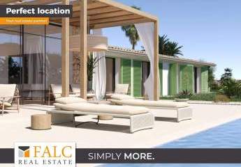 Traumhafte Neubau-Finca mit Meerweitsicht in Marratxi