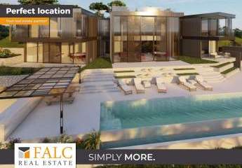 Einzigartiges Meerblick-Grundstück mit Lizenz und Projekt in Paguera