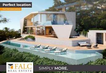 Meerblick-Grundstück mit Projekt und Lizenz