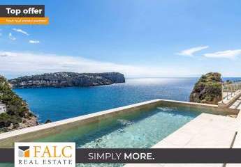 Moderne mediterrane Villa mit Meerblick in Puerto Andratx