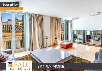 Attraktives Maisonette-Apartment mit Garage in Palmas Altstadt