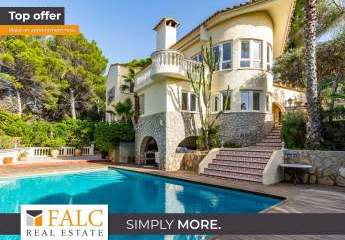 Mediterrane Villa mit Pool und Meereszugang in Costa de la Calma