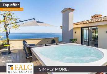 Luxus-Penthouse mit fantastischem Meerblick in Cala Vinyas