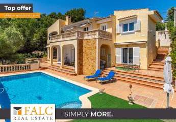 Geräumige Villa mit Blick bis zur Bucht von Palma in Costa de la Calma