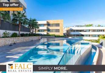 Schicke Gartenwohnung mit Gemeinschaftspool am Golfplatz Son Quint in Palma