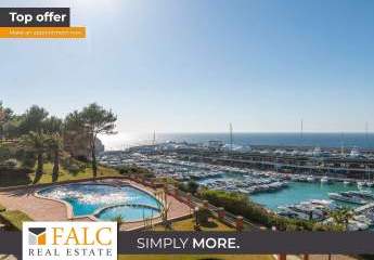 Apartment mit spektakulärem Hafen- und Meerblick in Port Adriano