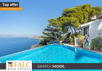 Villa in 1. Meereslinie mit Ferienvermietungslizenz in Badia Gran