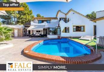 Mediterrane Villa mit Pool und Teilmeerblick in Costa de la Calma