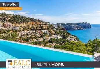 Luxus-Villa mit spektakulärem Meerblick in Puerto Andratx