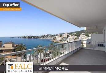 Renoviertes Luxusapartment mit Panoramameerblick in Cala Major