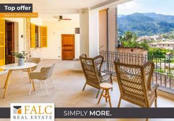 Herrschafliche Stadtvilla mit traumhaften Bergblick und Garten in Sóller