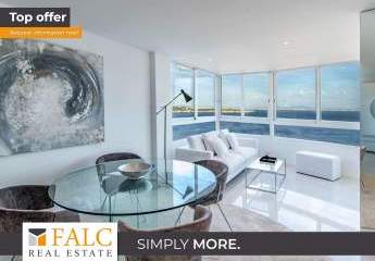 Renoviertes Apartment in 1. Meereslinie und direktem Meerzugang in Illetas