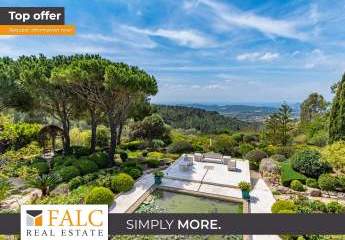 Traumhaftes Finca-Anwesen mit fantastischem Panoramablick in Son Font, Calvia