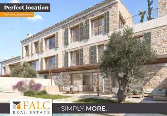 Moderne Neubau-Stadthäuser mit Pool in Santanyi