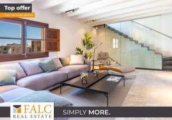 Renoviertes Penthouse mit Dachterrasse in Palma Altstadt