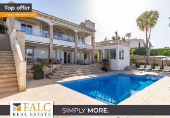 Familienvilla mit Meerblick in begehrter Lage in Nova Santa Ponsa