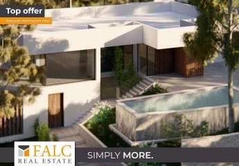 Luxuriöse Neubau-Villa mit Pool in ruhiger Lage in Cala Vinyes