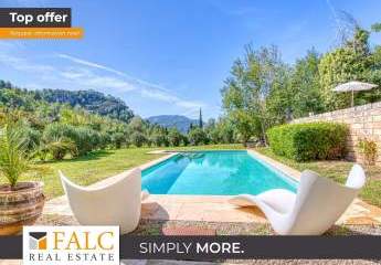 Traumhafte Finca mit Pool im Naturschutzpark Son Cabaspre in Esporlas