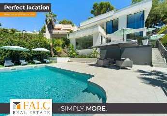 Luxuriös renovierte Villa mit Meerblick in Costa d'en Blanes