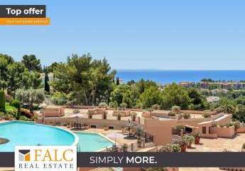 Geräumiges Penthouse mit Meerblick in Bendinat