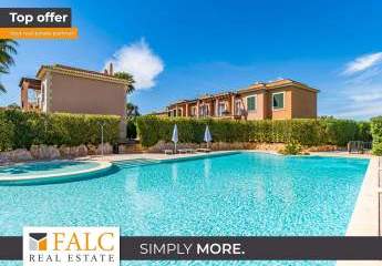 Attraktive Neubau-Villa mit Meerblick in gehobener Wohnanlage in Sa Rapita