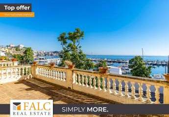 Renovierungsbedürftige Stadtvilla am Hafen von Cala Nova - Cas Catala