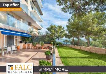 Attraktives Erdgeschoss-Apartment mit toller Terrasse und Meerblick in Palmanova