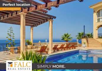 Luxuriöse Villa mit Pool und spektakulärem Meerblick in Puerto Andratx