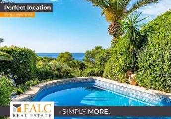 Charmante mediterrane Villa mit Pool und Meerblick in Costa de la Calma