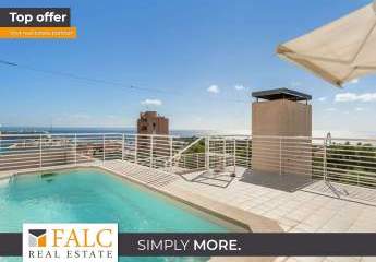 Grossartiges Penthaus mit Meerblick und privatem Pool in Palma