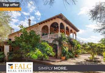 Idyllisch gelegene Finca mit Ferienvermietungslizenz und Pool in Porreres