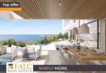 Luxuriöse Neubau-Villa mit Pool und atemberaubendem Meerblick in Santa Ponsa