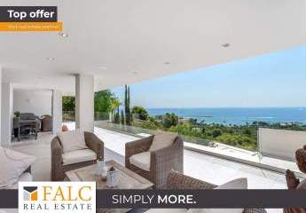 Fabelhafte Villa mit beeindruckendem Meerblick und 2 Pools in Costa d'en Blanes