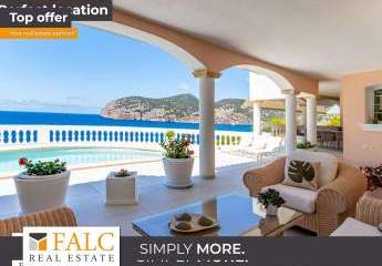 Luxuriöse Villa mit Pool und spektakulärem Meerblick in Camp de Mar