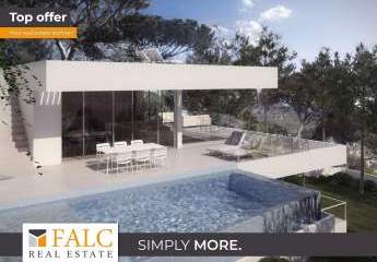 Herrliches Meerblick-Grundstück mit tollem Projekt und Baulizenz in Camp de Mar