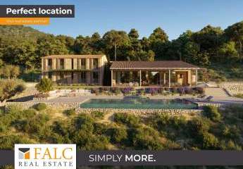 Schlüsselfertige Finca mit Pool und Bergblick in Bunyola