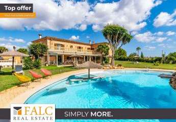 Herrliche Finca mit Pool und Ferienvermietungslizenz in Llucmajor