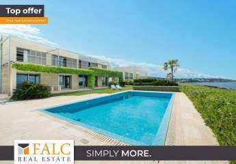 Moderne, luxuriöse Villa in 1. Meereslinie mit Meerblick in Son Veri Nou