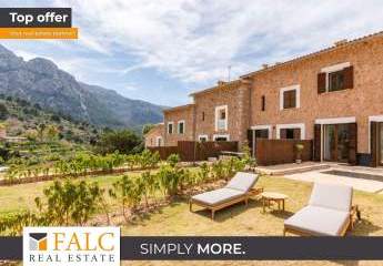 Charmantes Neubau-Reihenhaus mit herrlichem Bergblick in Fornalutx