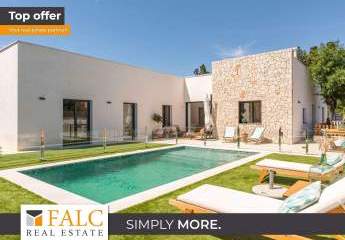 Attraktives Chalet mit privatem Pool in ruhiger Wohngegend von Marratxi