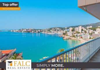 Schickes, renoviertes Apartment mit tollem Meer- und Bergblick in Cala Major