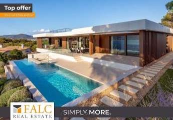 Moderne Luxus-Neubauvilla in 2. Meereslinie in Nova Santa Ponsa