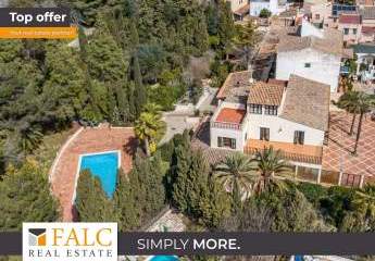 Hübsche, mallorquinische Villa mit Pool und Waldblick in Palma