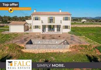 Traumhafte Neubau-Finca mit Pool in Portocristo