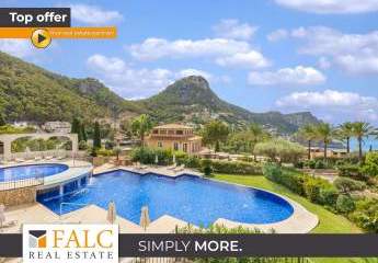 Exklusives Apartment mit Meerblick und Gemeinschaftspool in Puerto Andratx