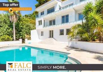 Beeindruckende Villa mit Panoramablick und Pool in Son Vida